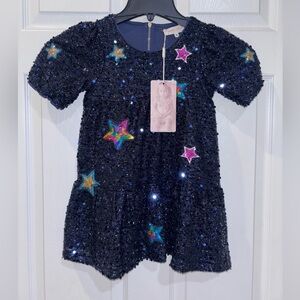 BABY SARA Girl's Sequin Dress SZ 4
